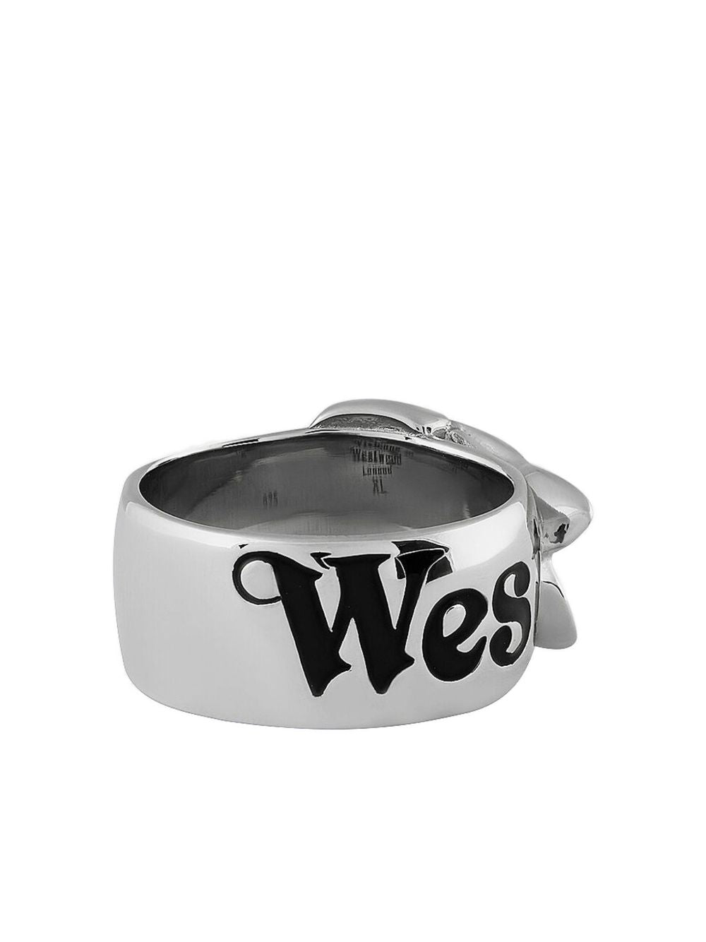 buckle-engraved ring