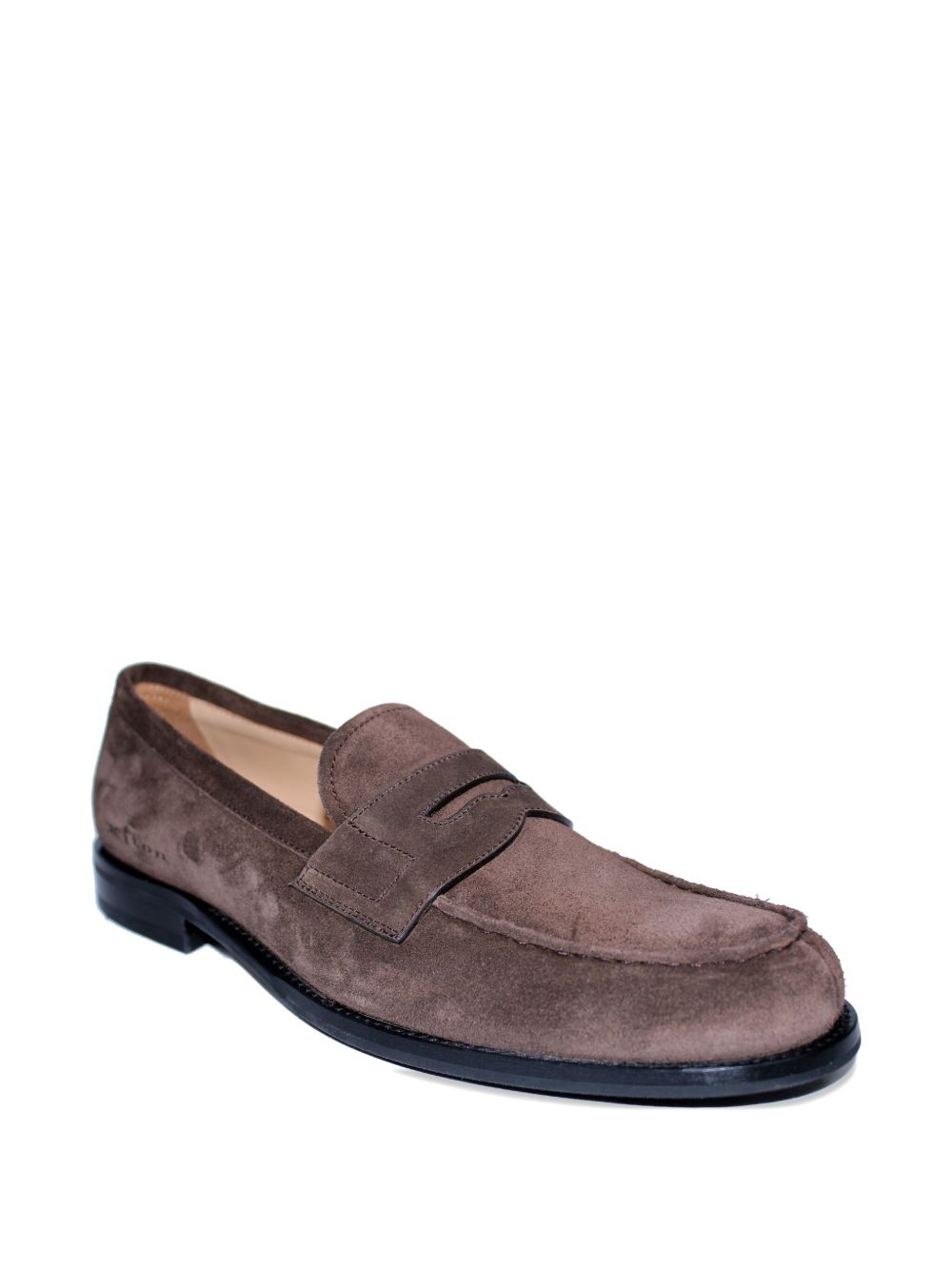 penny suede loafers