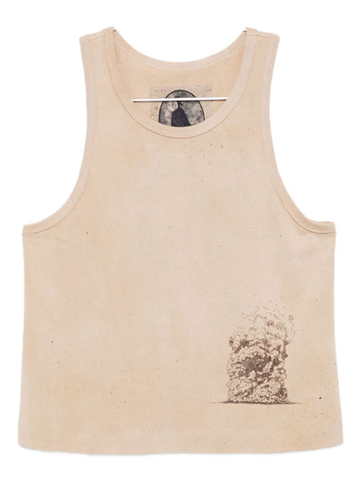Graphic-Print Vest
