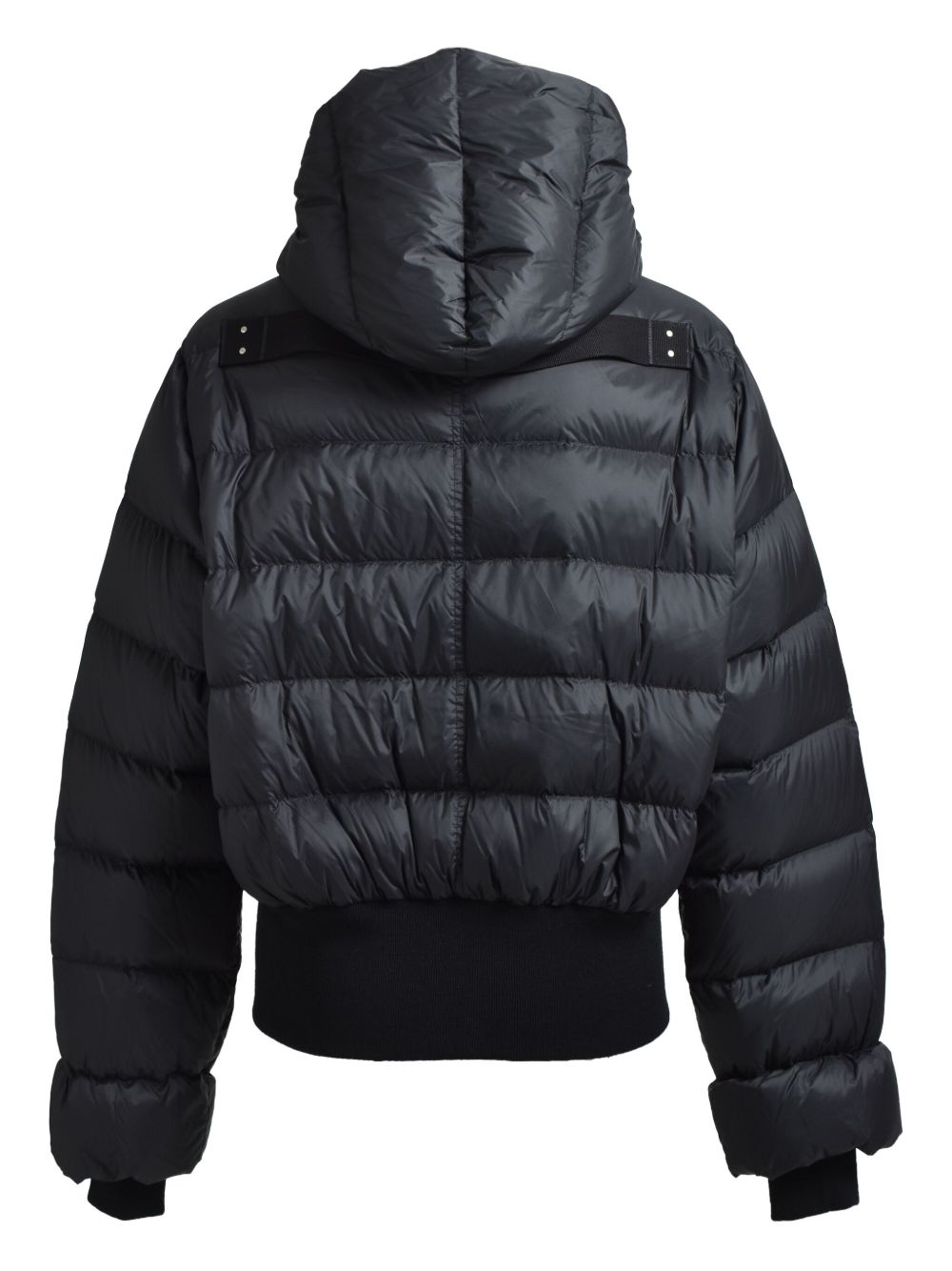 hooded puffer jacket