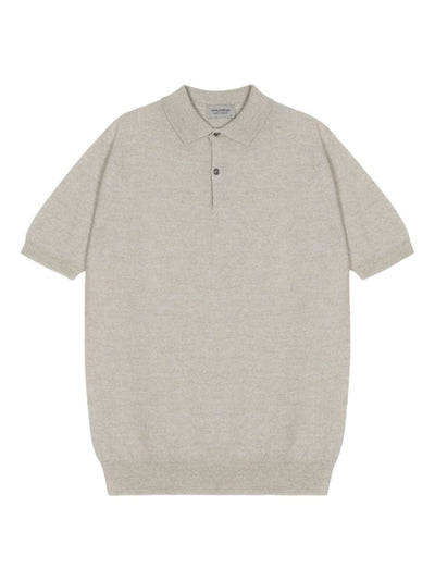 Short-Sleeved Merino-Wool Polo Shirt