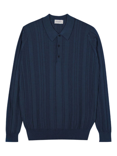 Ribbed Polo Shirt