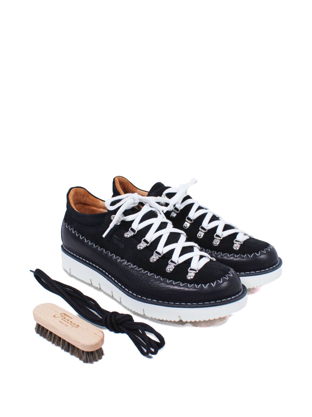 Indian lace-up low-top boots