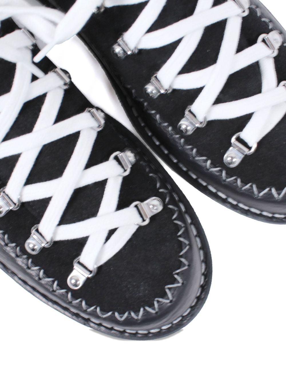 Indian lace-up low-top boots