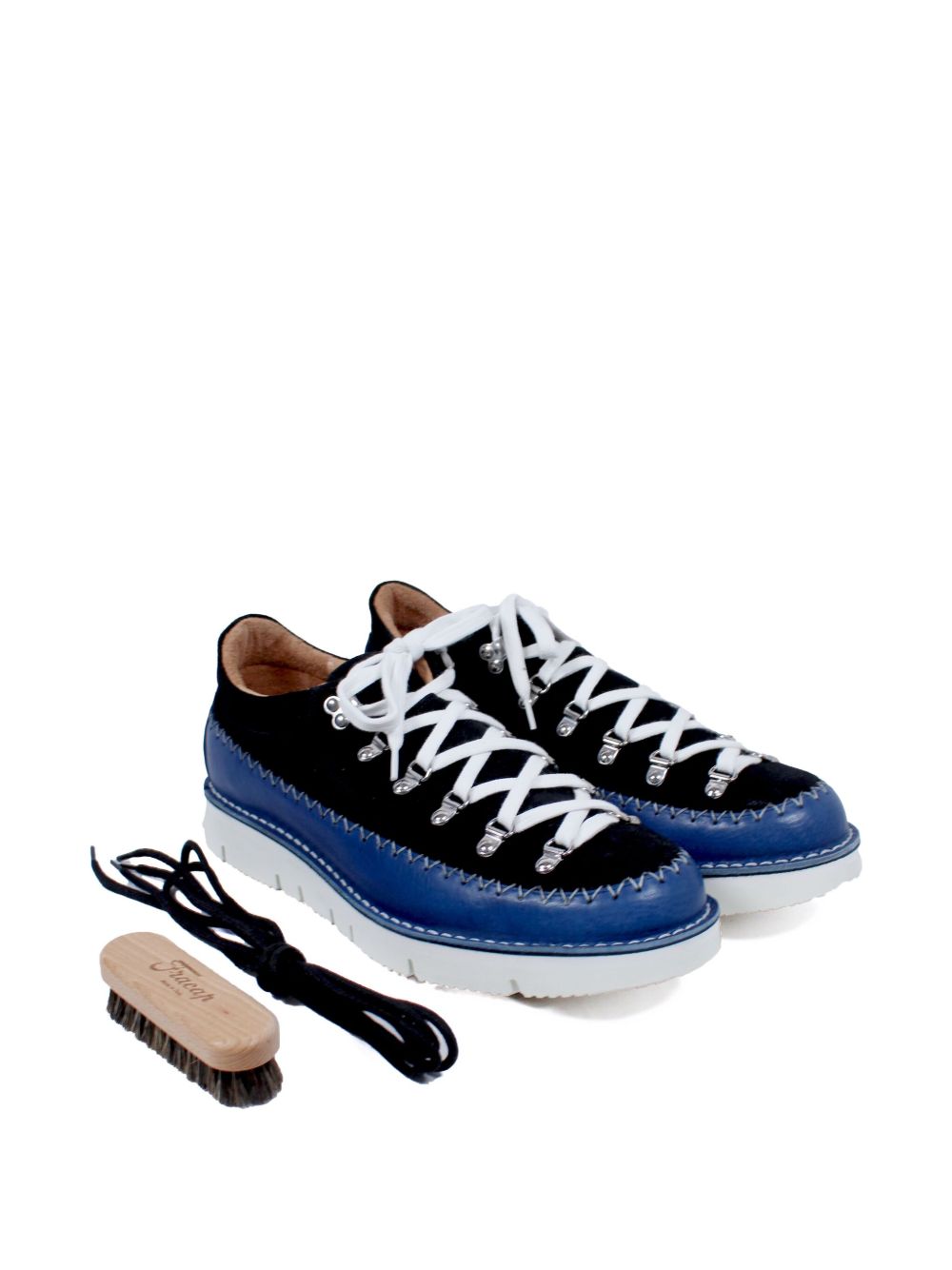 Indian lace-up low-top boots