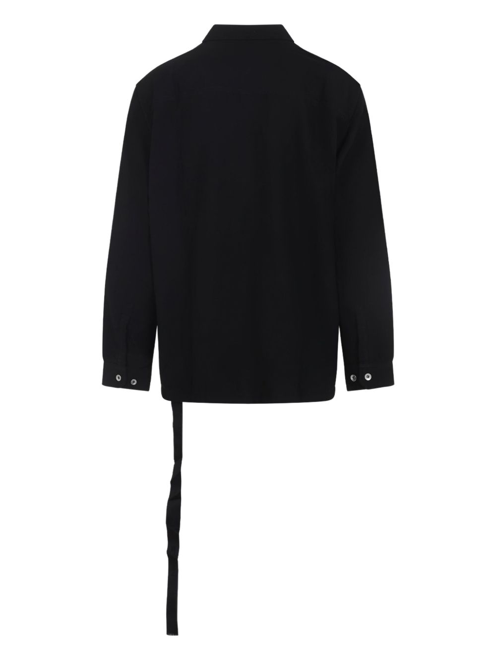 pocket trailing-tail shirt