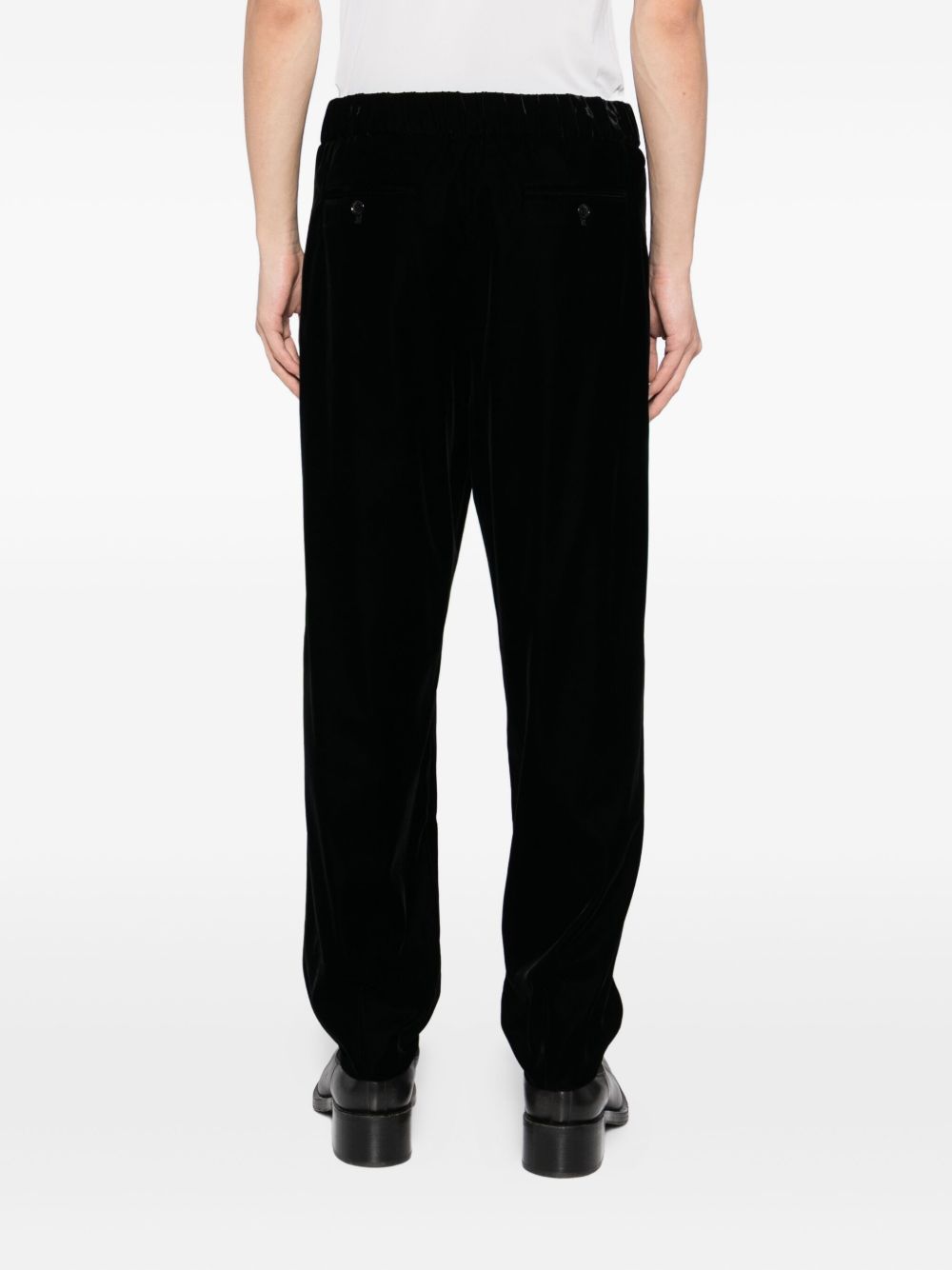 flat-front trousers