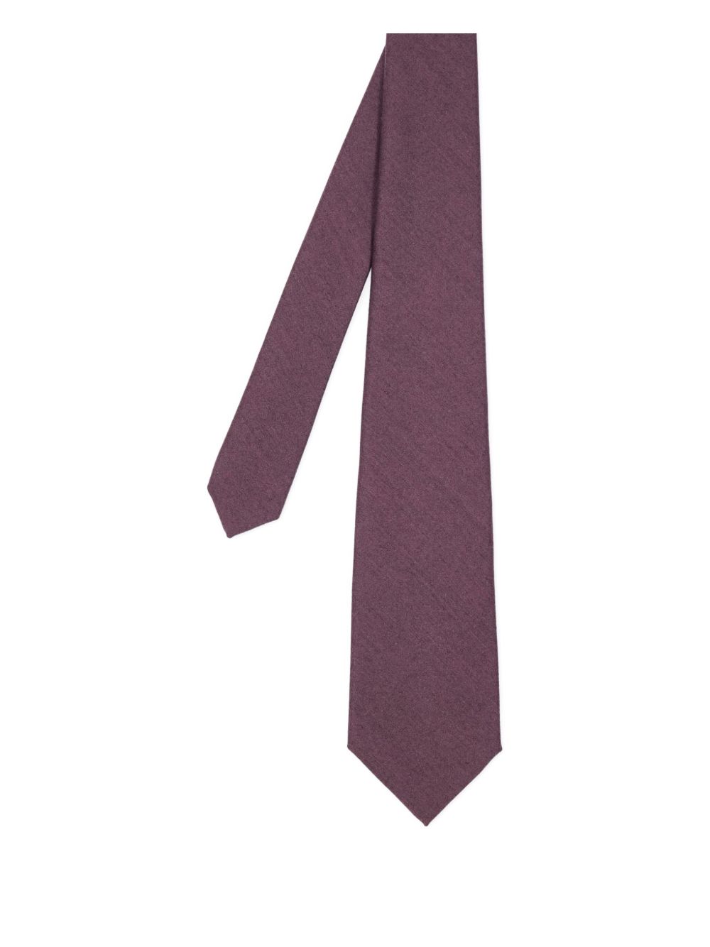 speckled-lining merino wool-cashmere blend tie