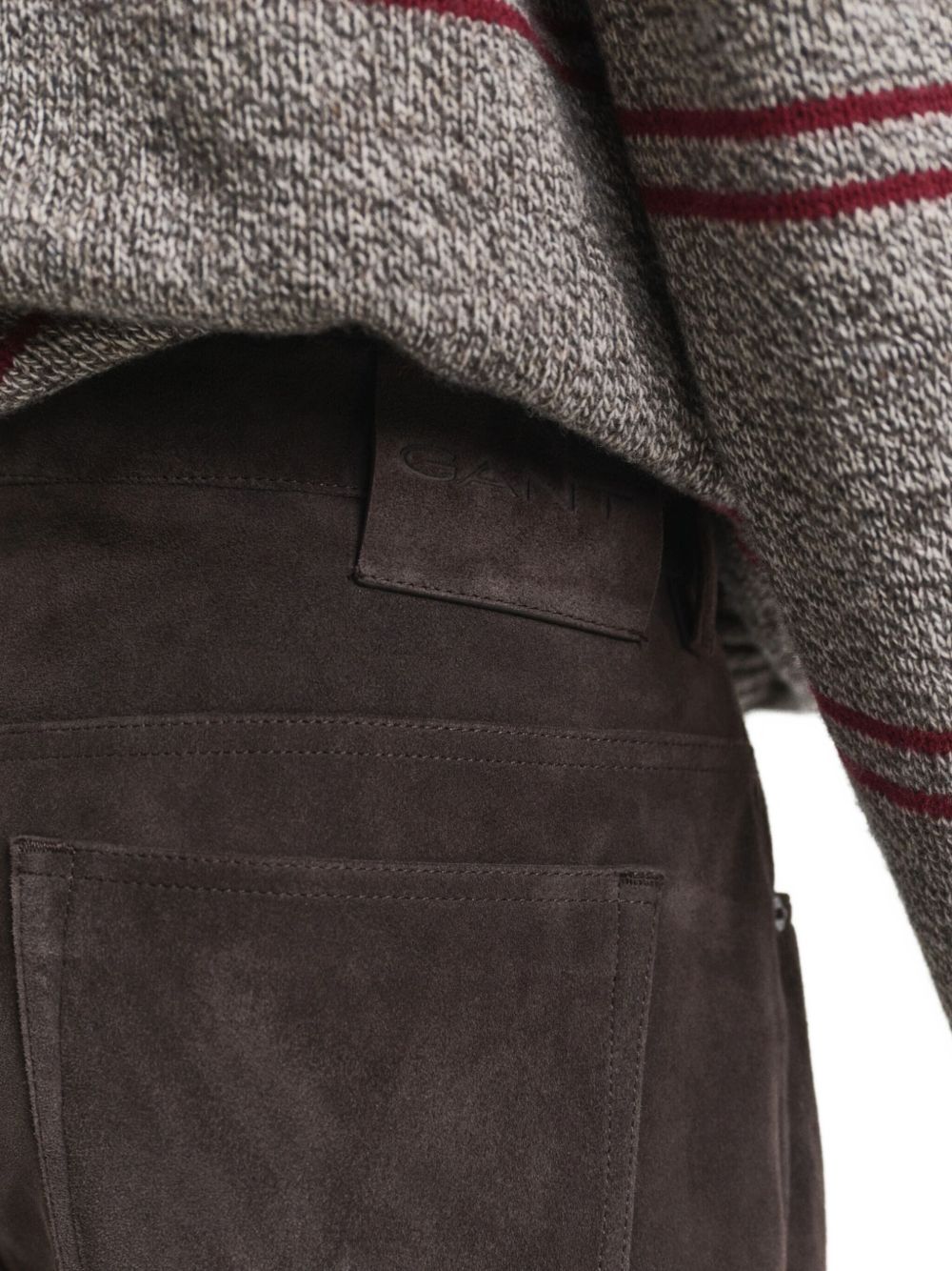 suede trousers