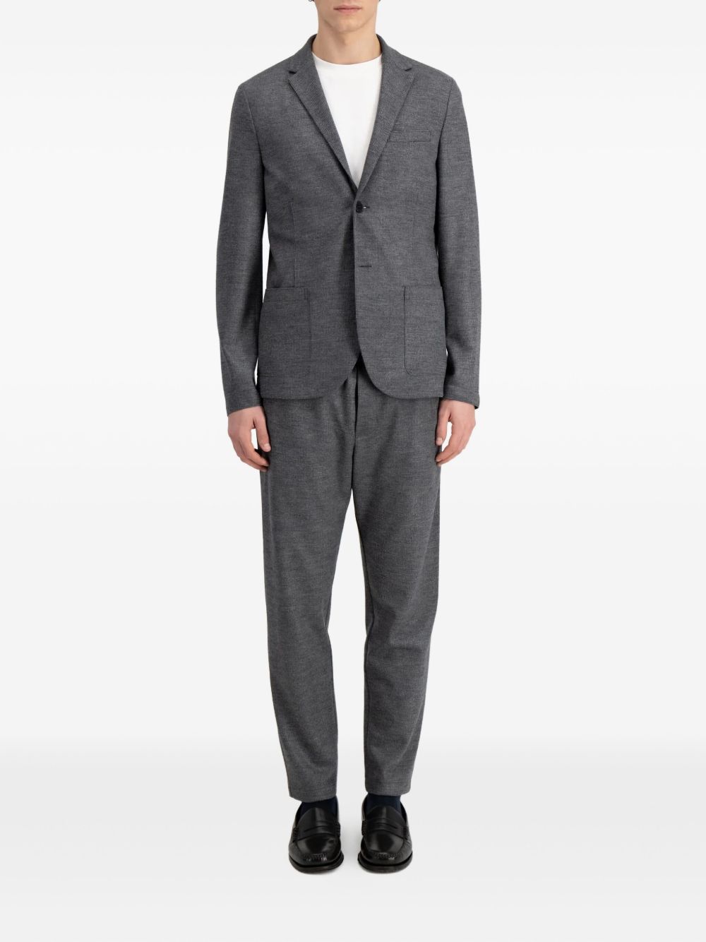 two-button wool blazer