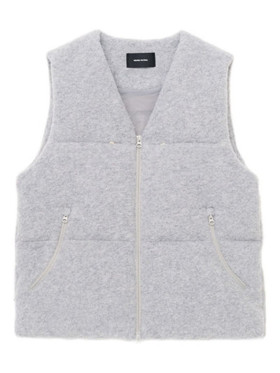 Quilted Zip-Front Gilet