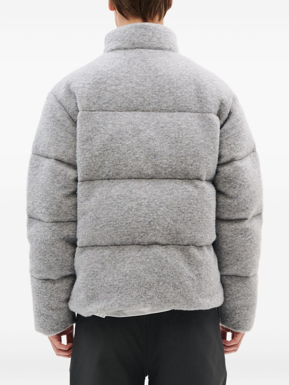 high-neck padded jacket