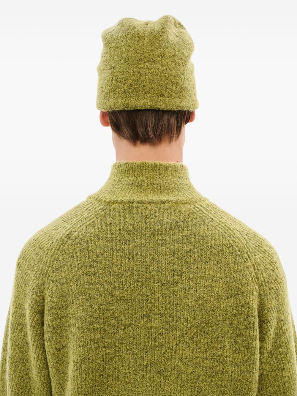 figure-embellished beanie