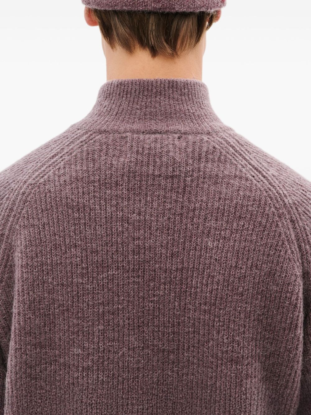 graphic-print beanie