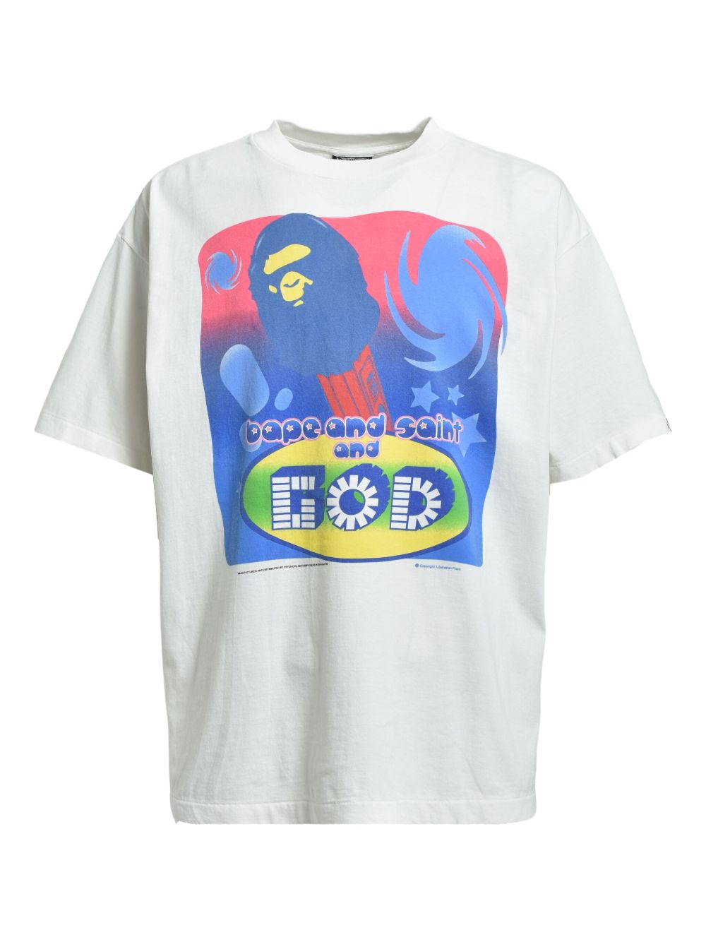 x Bape cotton T-shirt