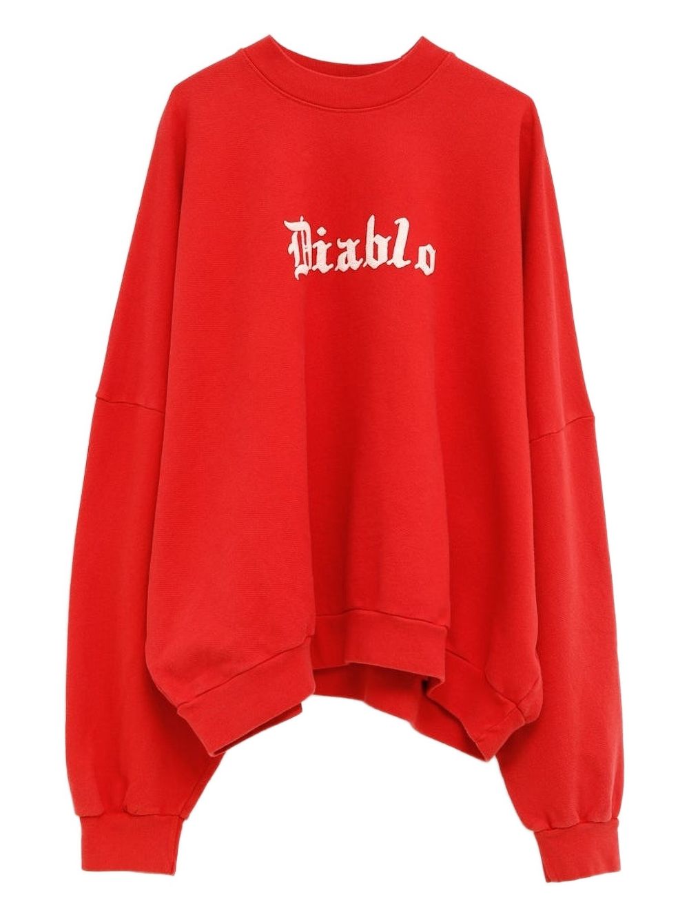 diablo-embroidered sweatshirt