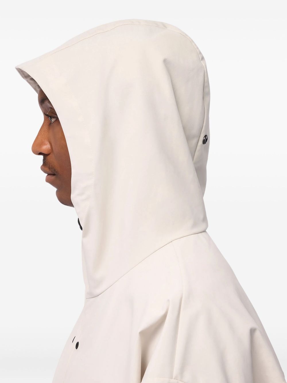 Balfron hooded zip-front jacket