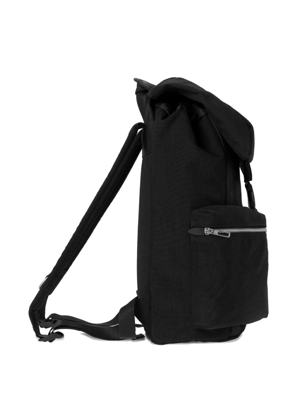roll-top flap backpack