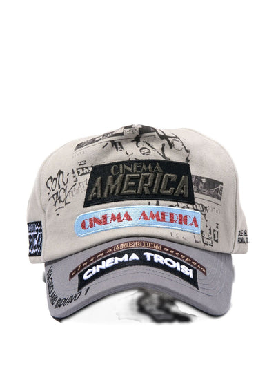 Curved-Peak Baseball Cap