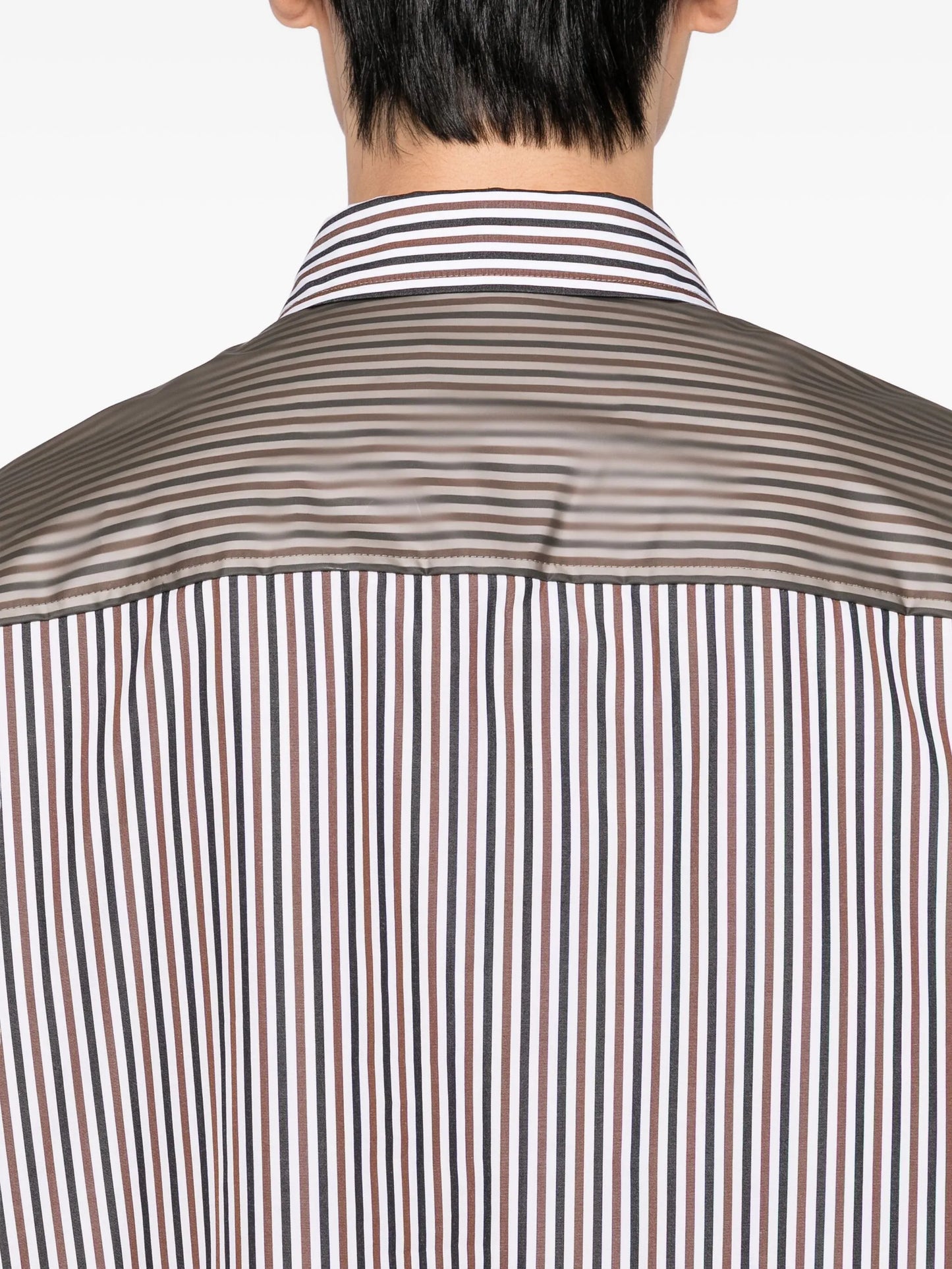 Striped Button-Down Shirt