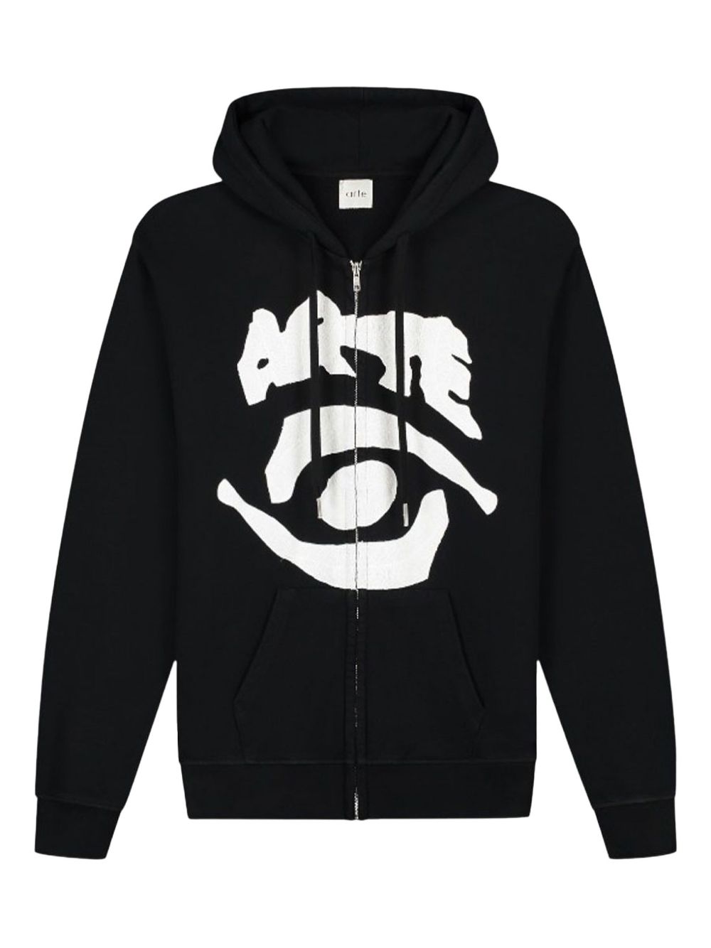 Eye zip-up hoodie