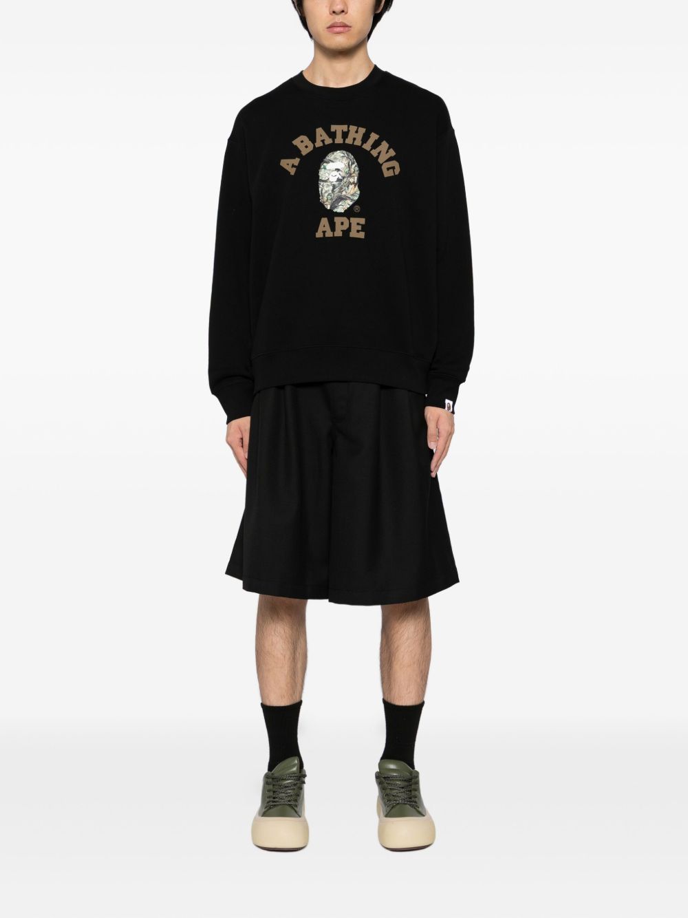 logo-printed sweatshirt