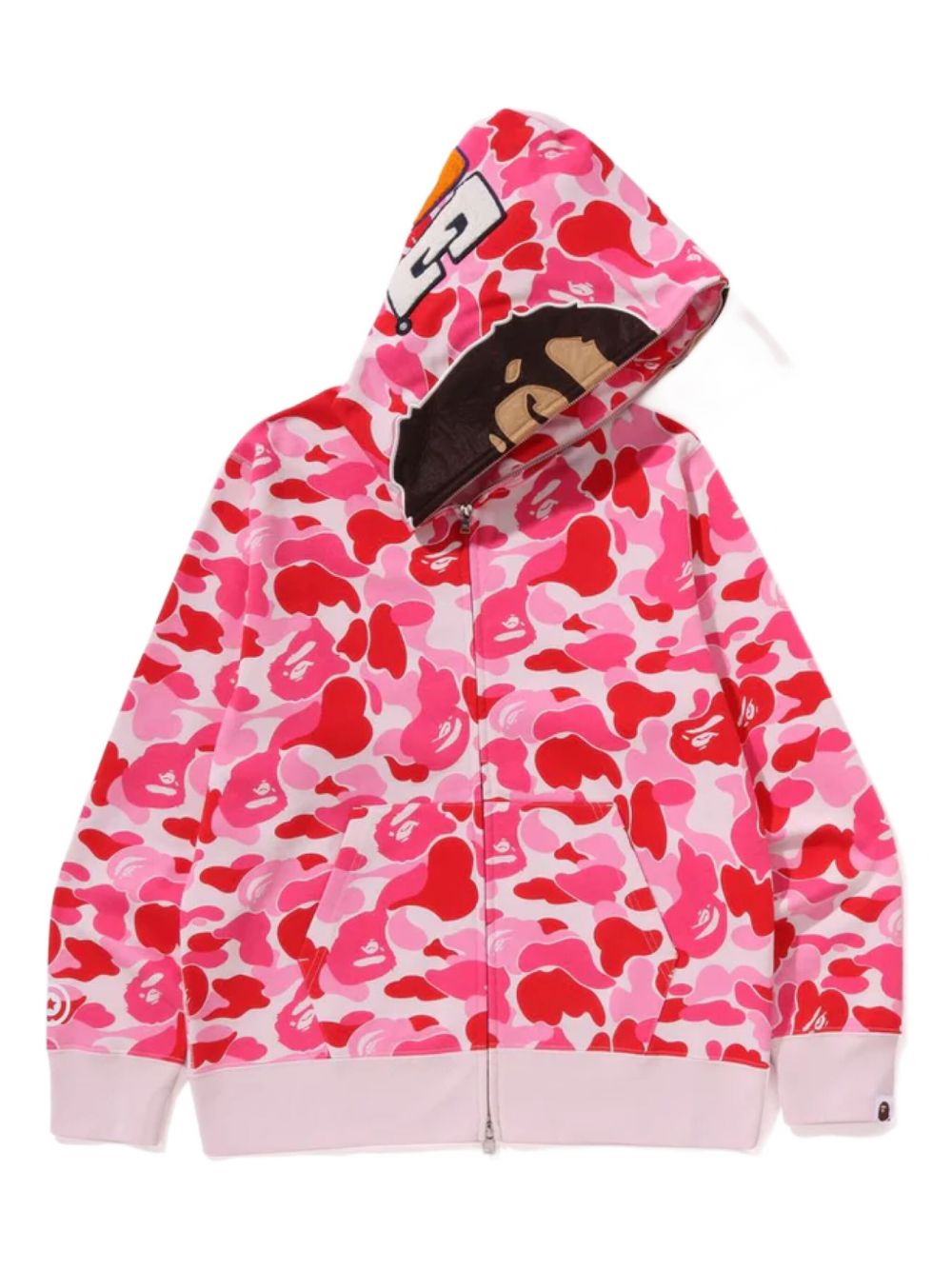 camouflage-print hooie