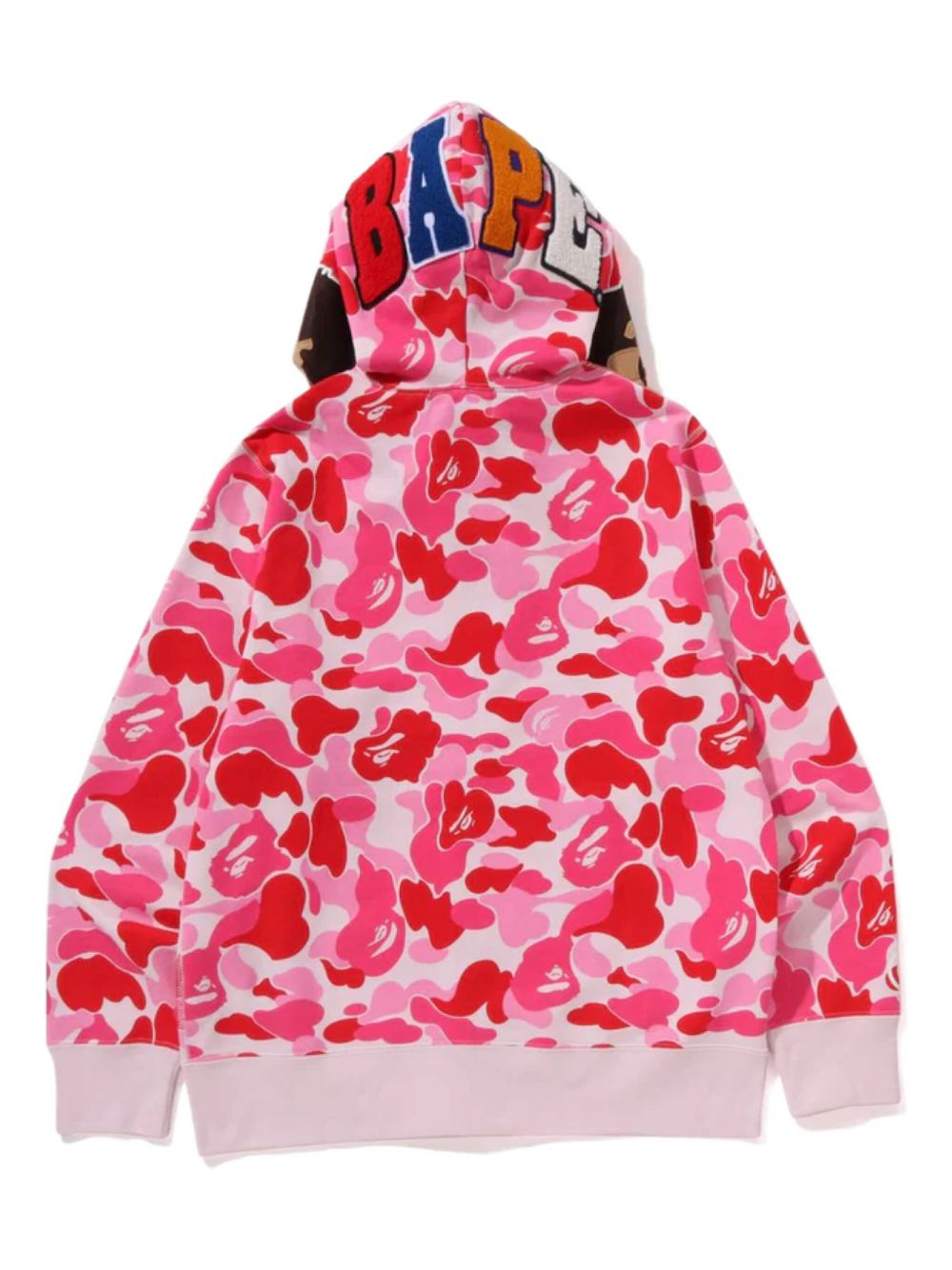 camouflage-print hooie