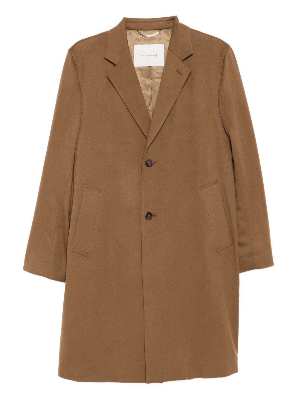 wool button-up coat