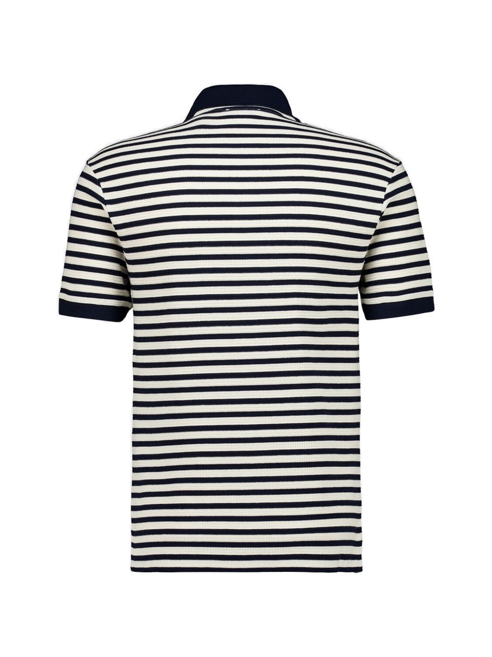 striped polo shirt
