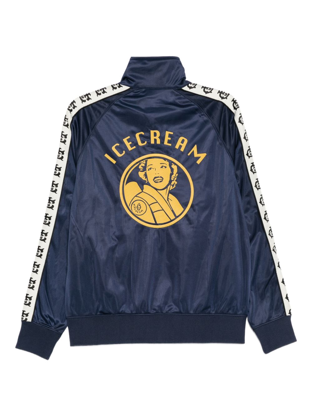 logo-embroidered jacket
