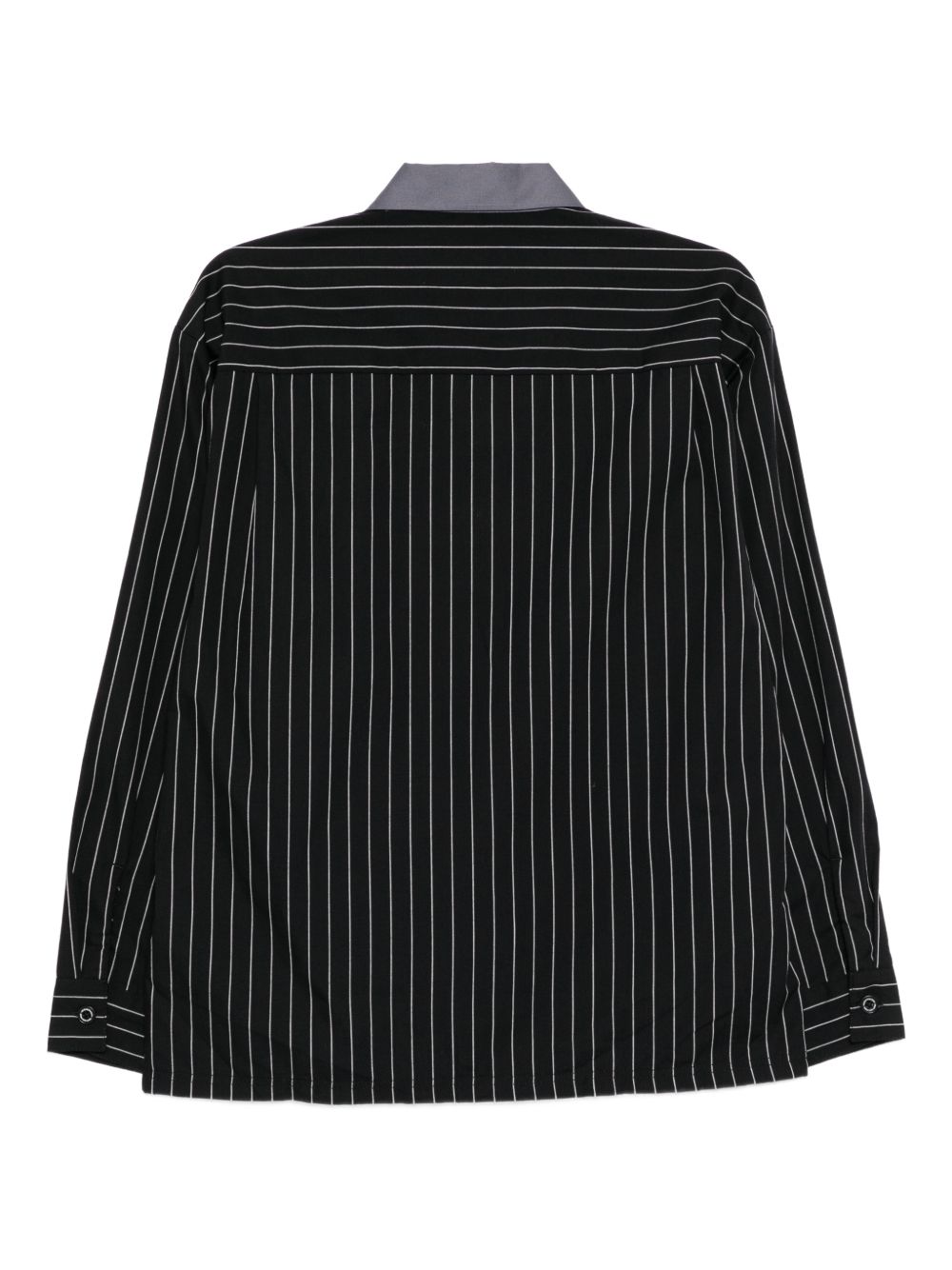 striped pocket shirt