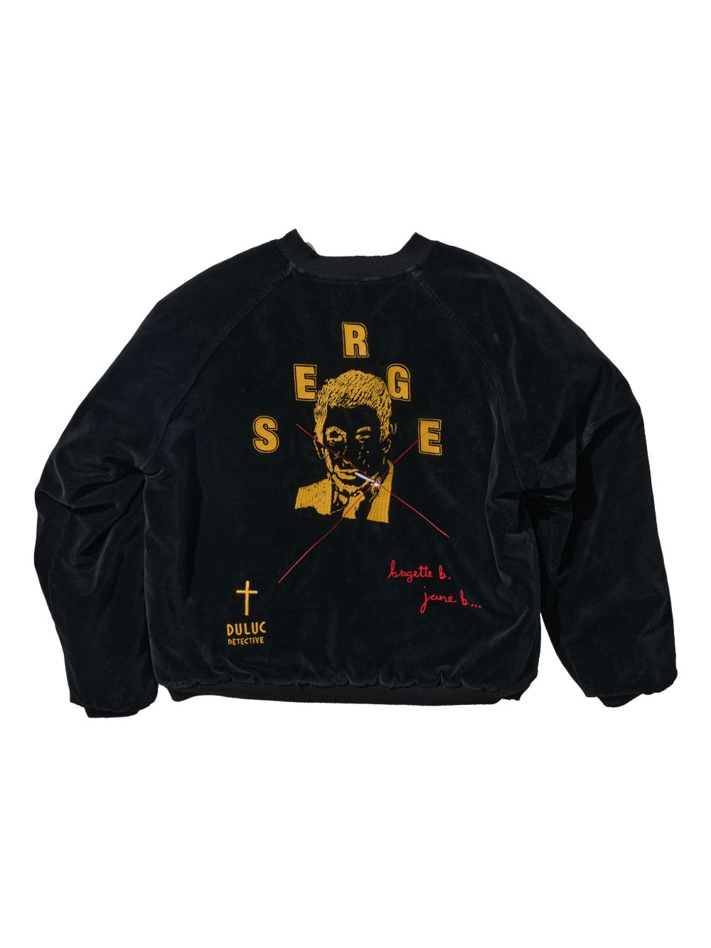 welt-pockets bomber jacket