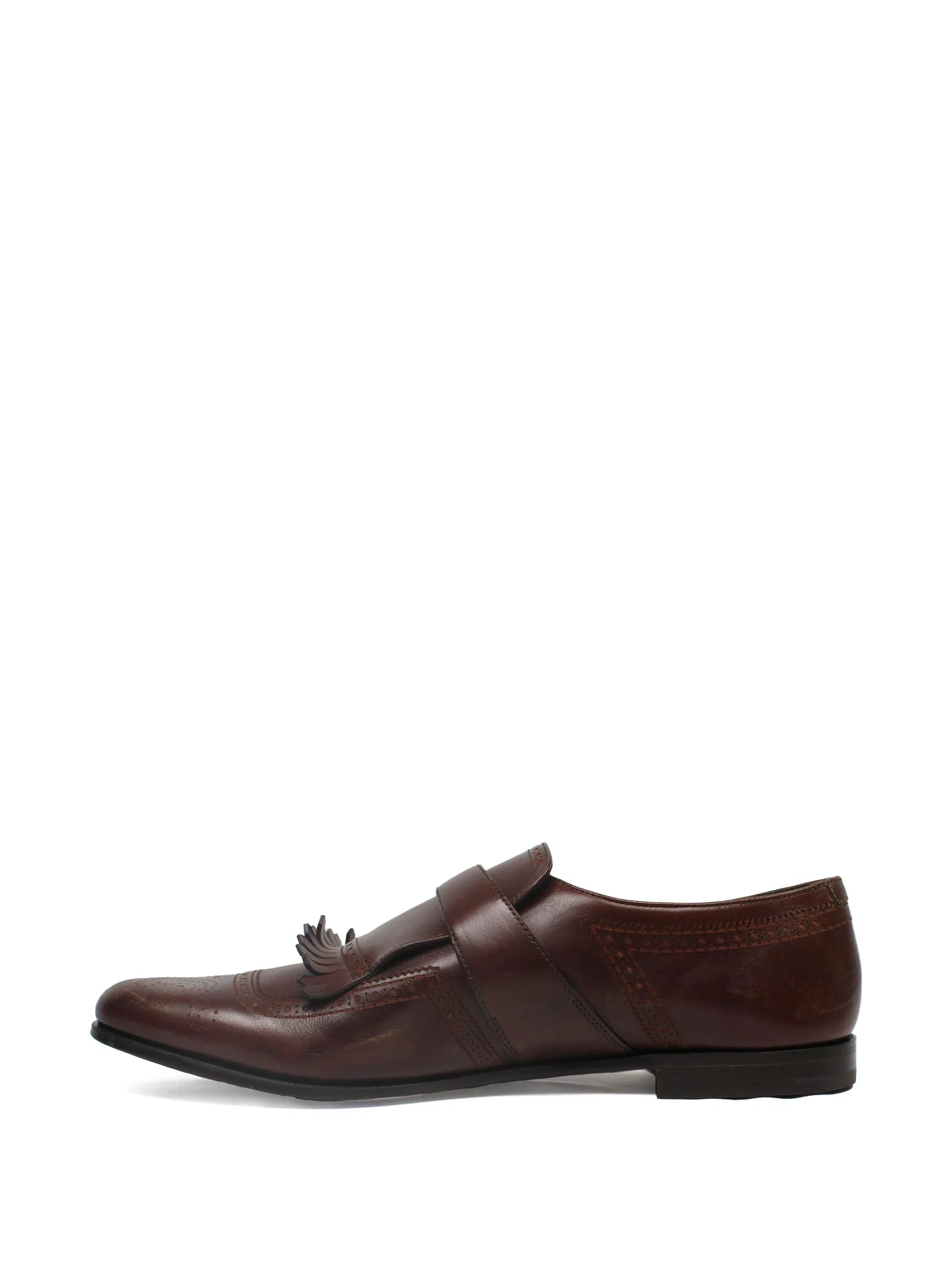 Leather Monk Shoes