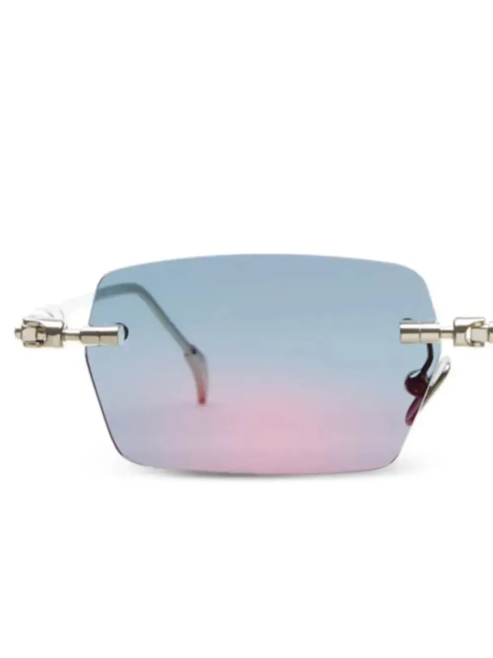 Geometric-Frame Sunglasses