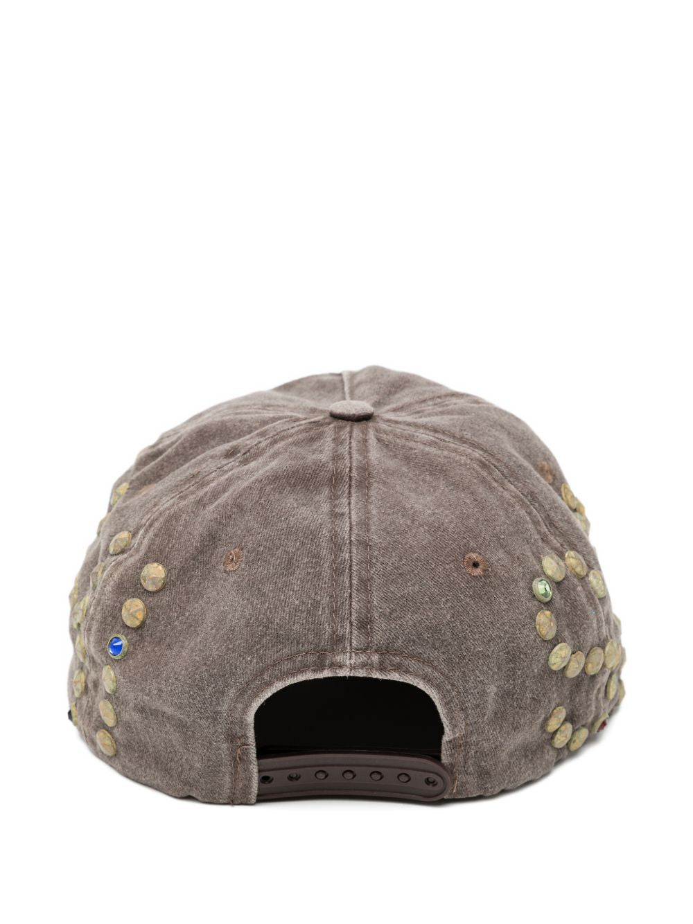 crystal-embellished cap