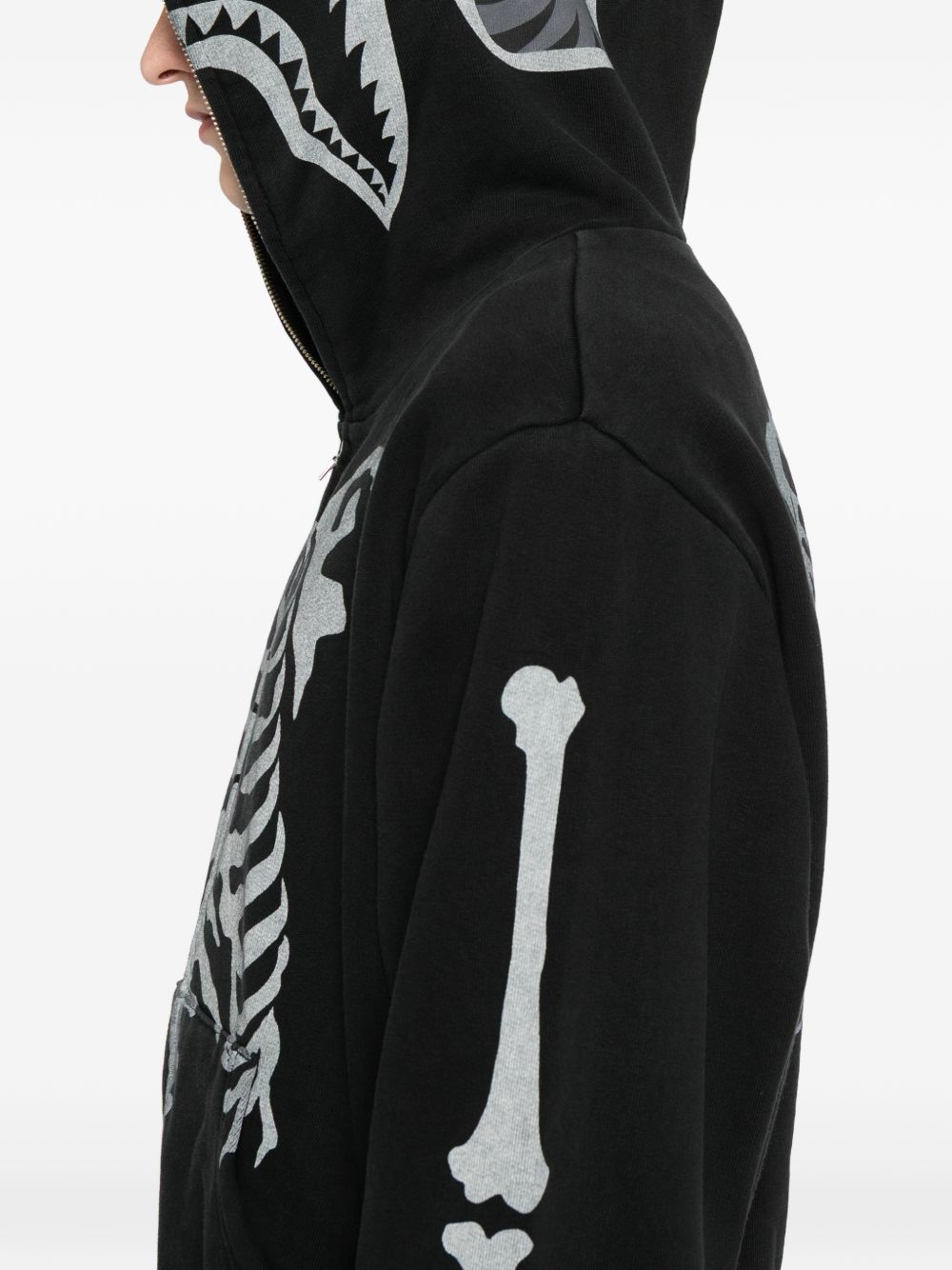 Skeleton Shark hoodie