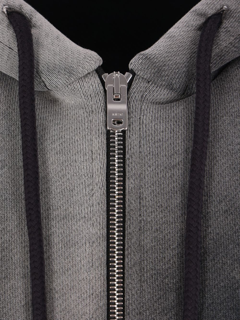 rhinestone-detail hoodie