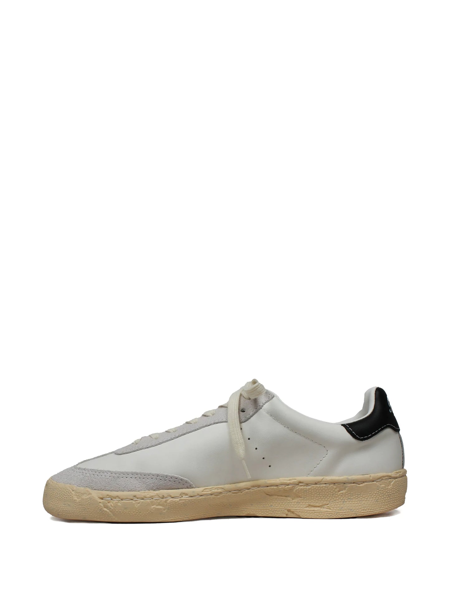 Suede-Panel Sneakers