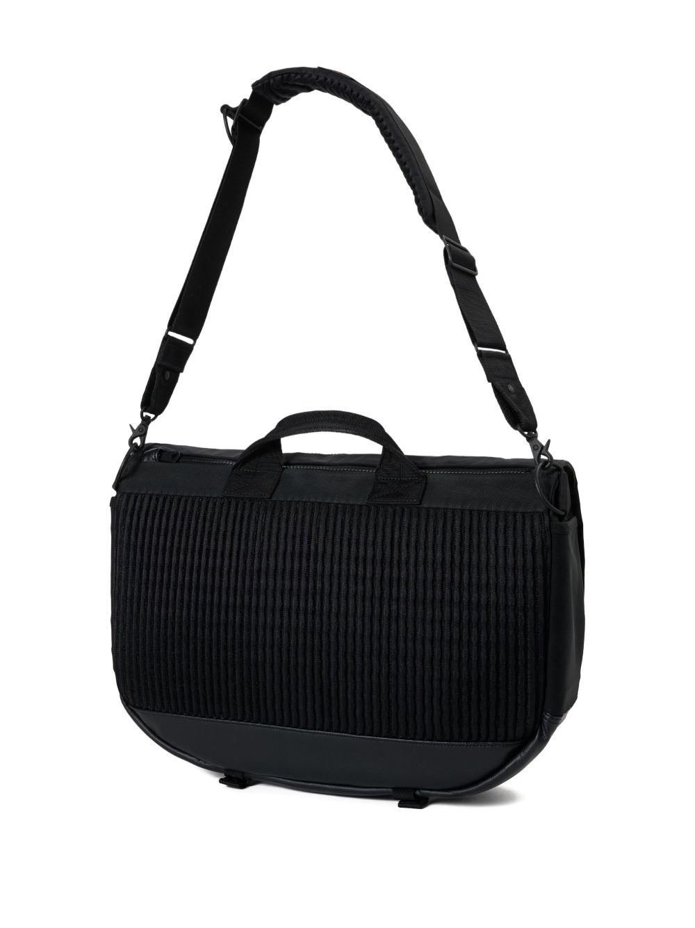 buckle strap messenger bag