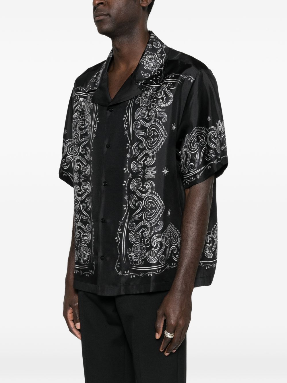 printed short-sleeve shirt