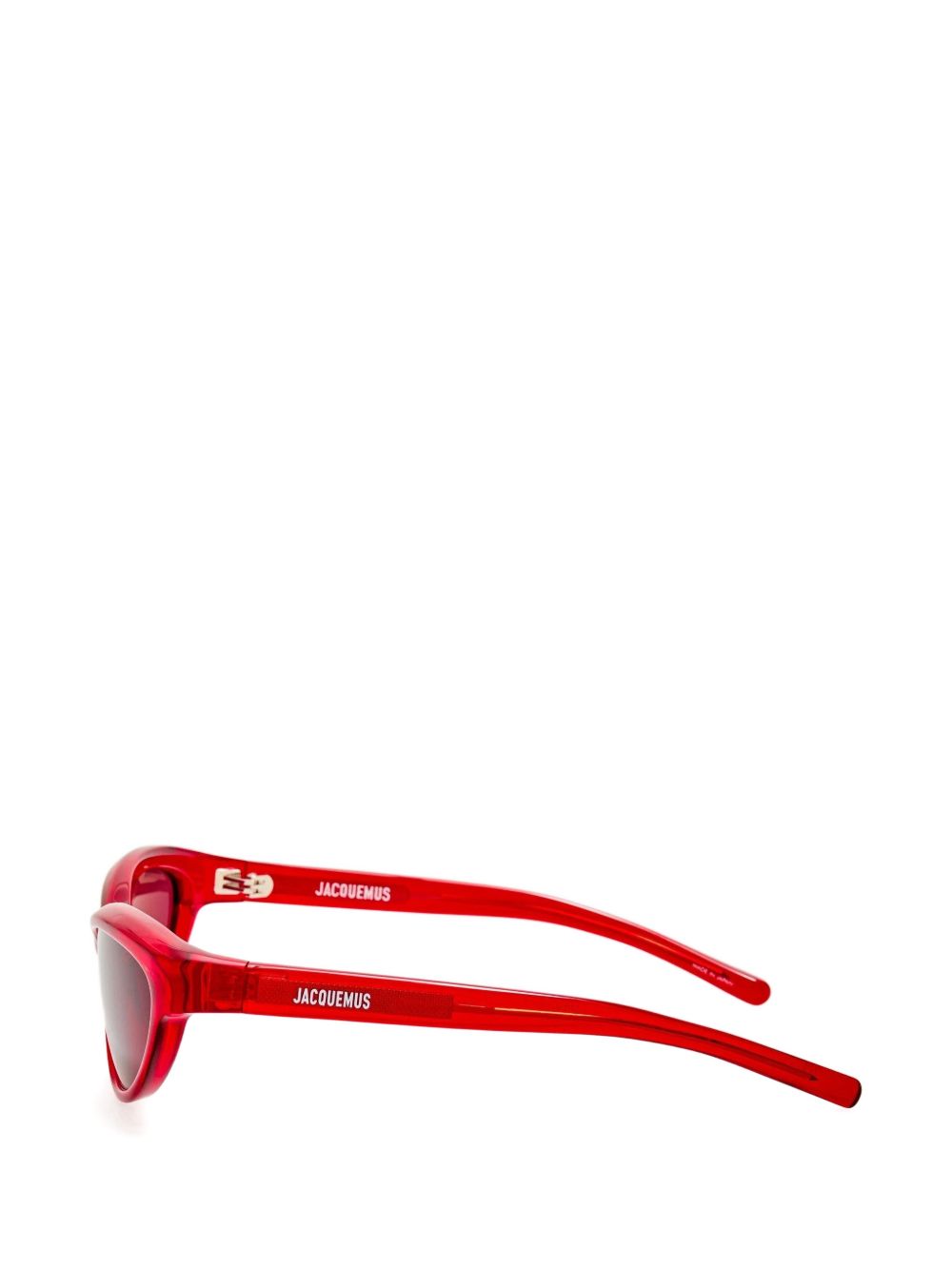 oval-frame sunglasses