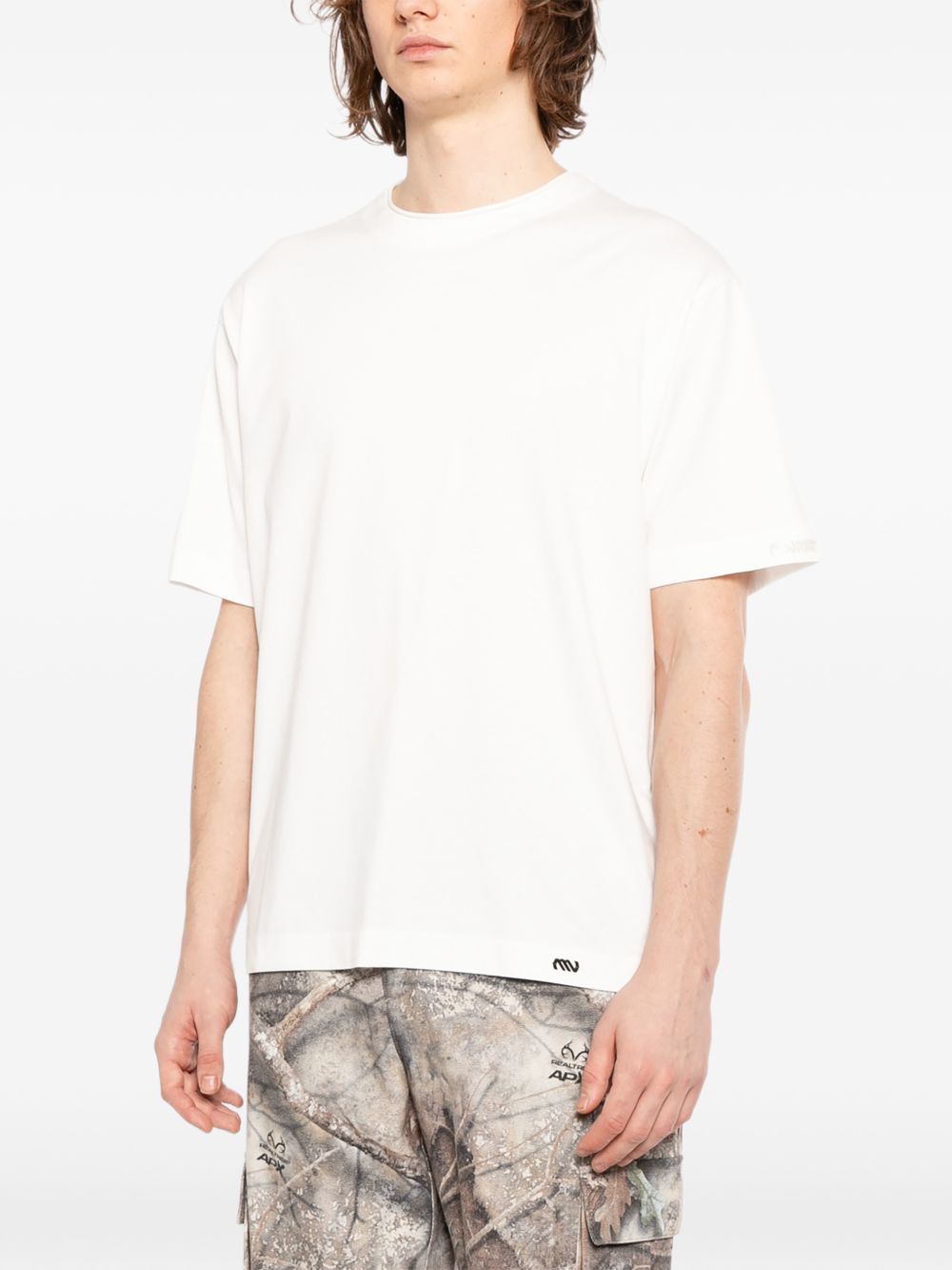 logo-print round-neck T-shirt