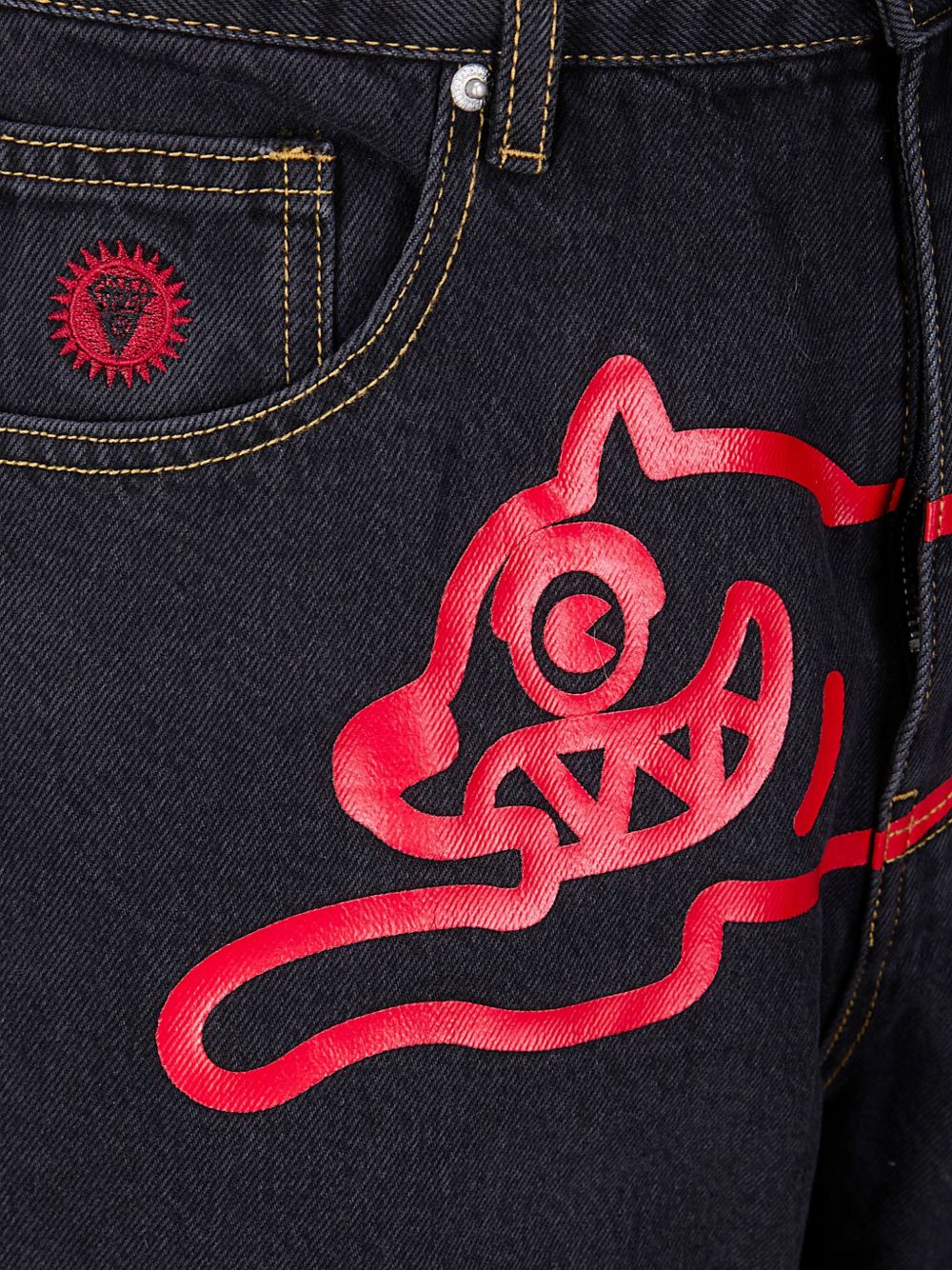 Running Dog denim shorts