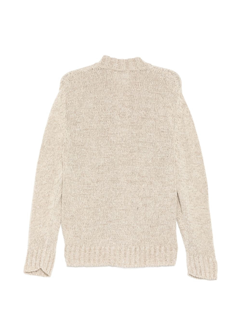 zip knitted cardigan