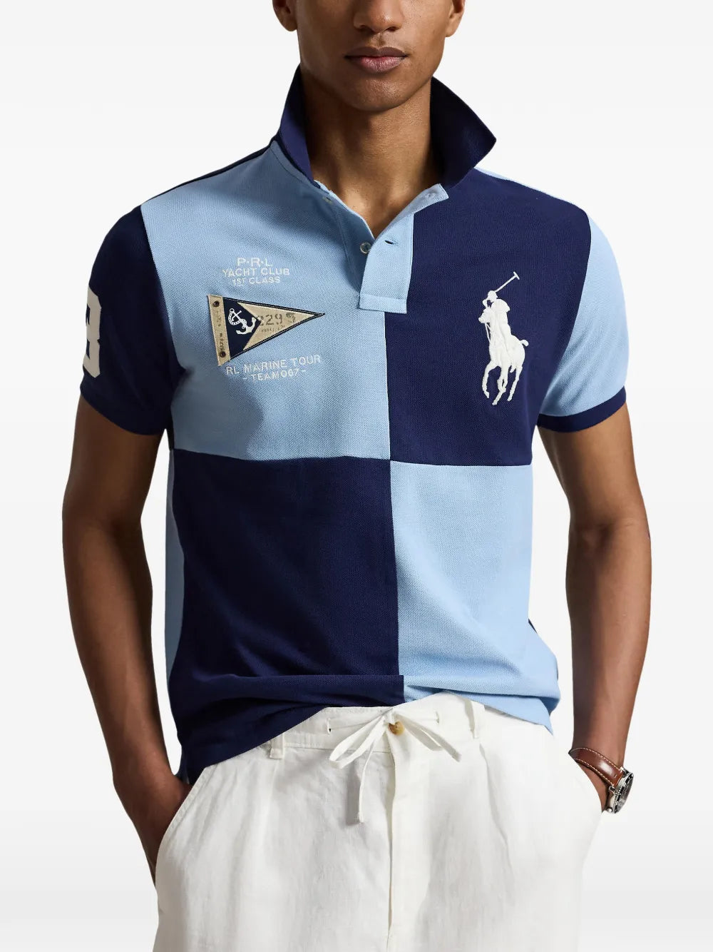 Big Pony custom slim fit polo shirt