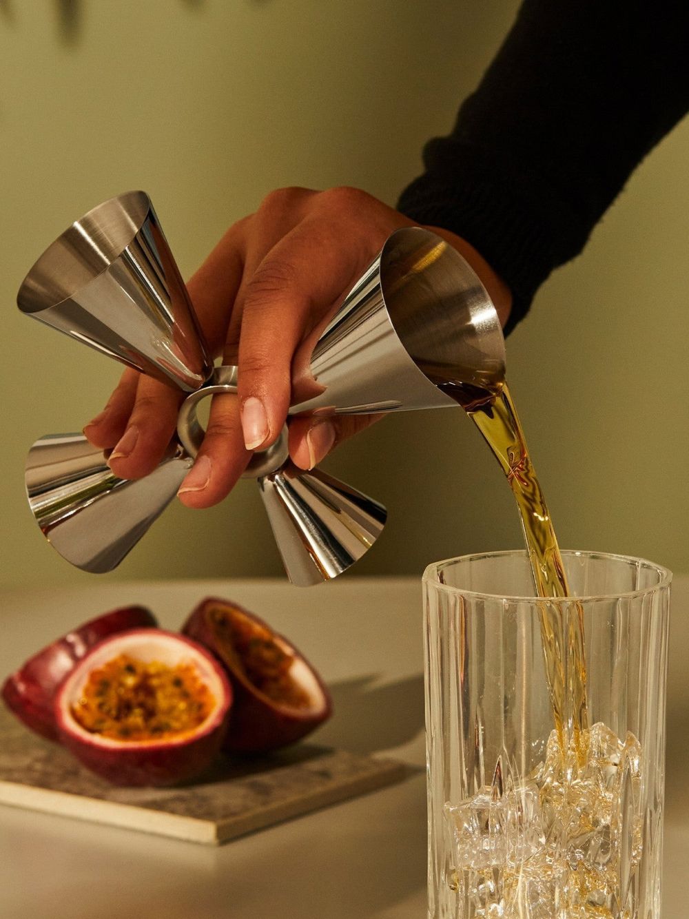 cocktail measuring barware