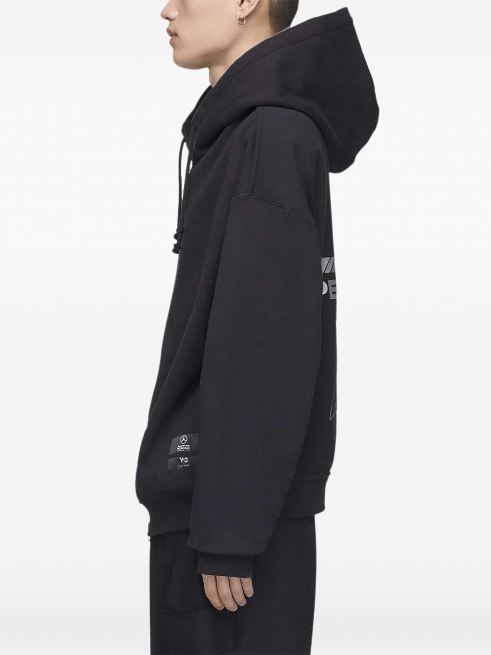 x Mercedes zip hoodie