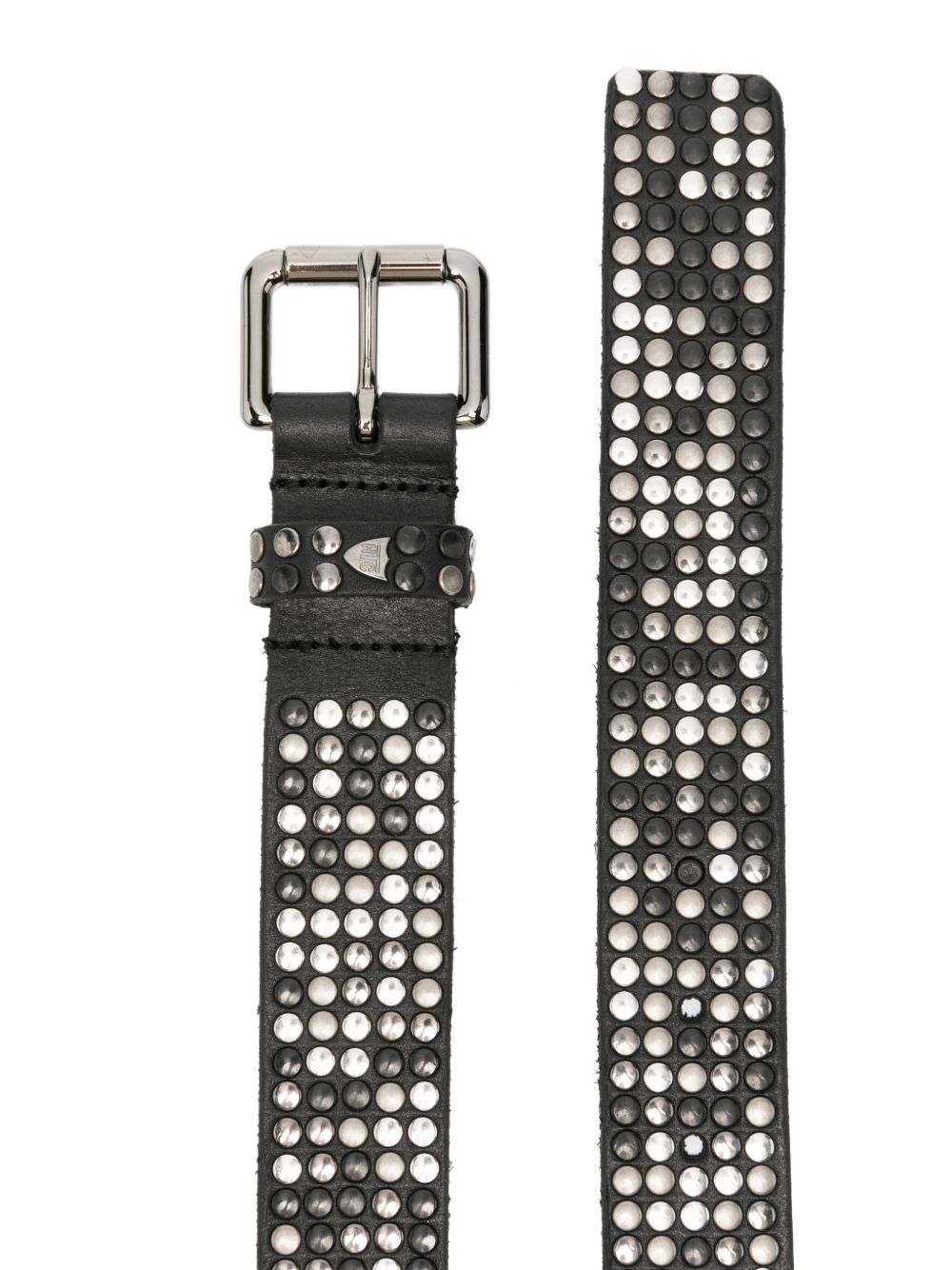 studded leather belt