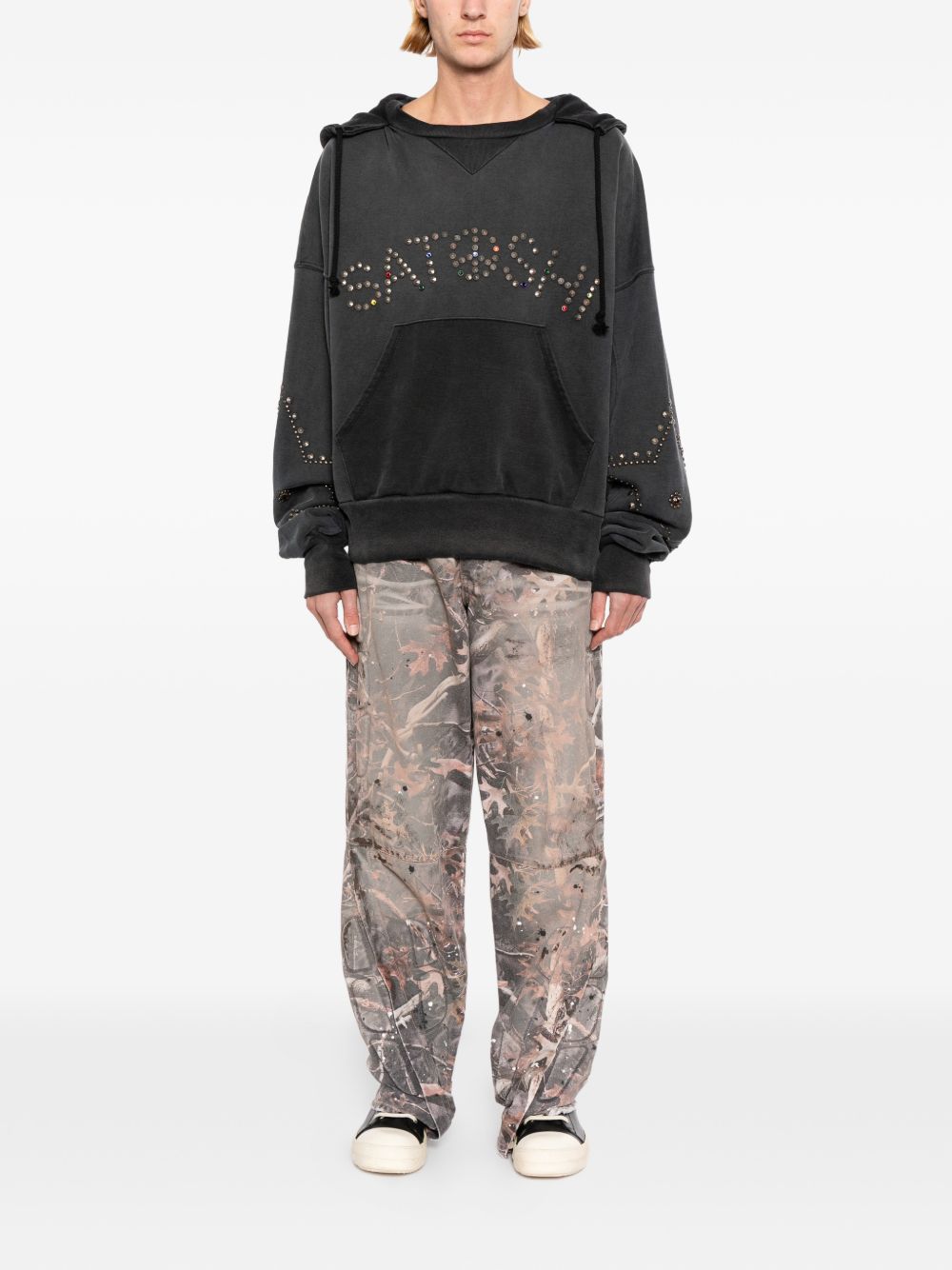 embellished hoodie